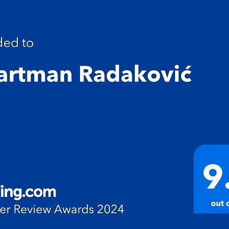 Apartman Radakovic Subotica Esterno foto