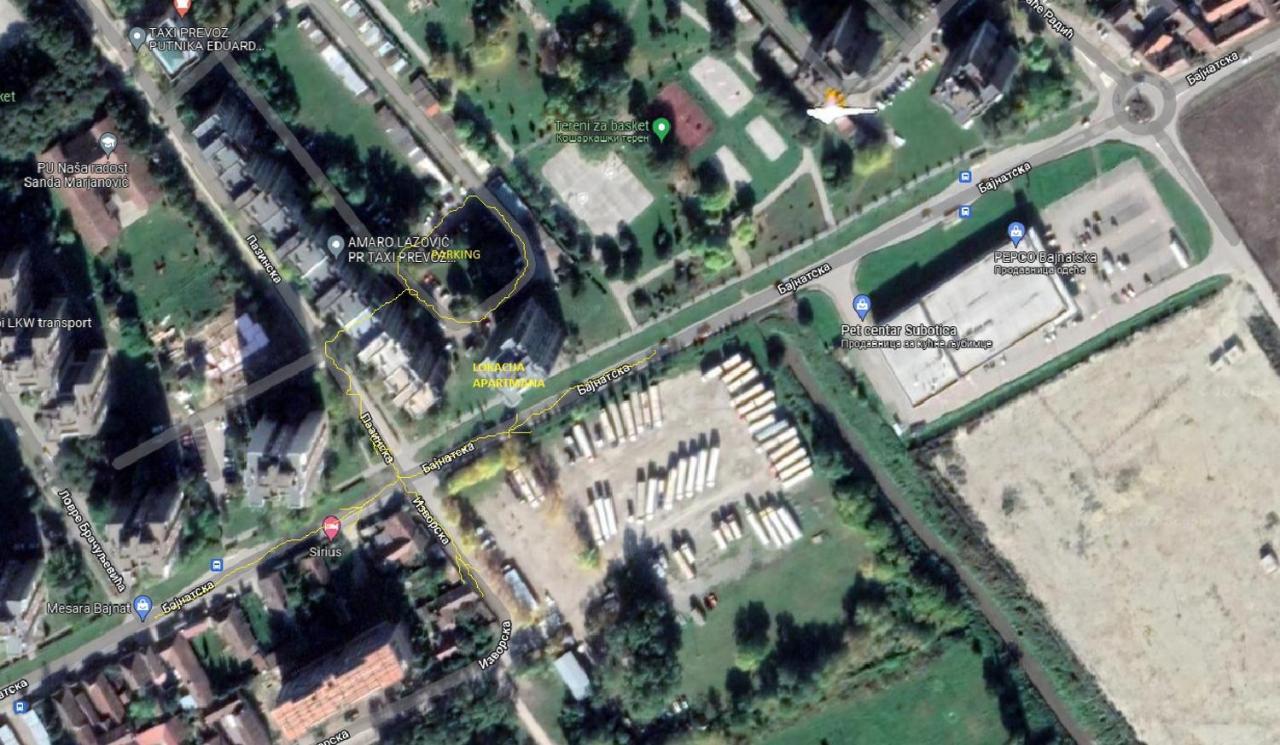 Apartman Radakovic Subotica Esterno foto